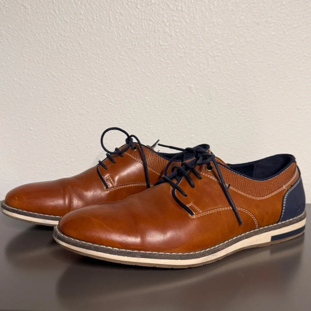 Freeman Dress Shoes Oxfords Memory Foam Wide‎ Width Comfort Casual 9W